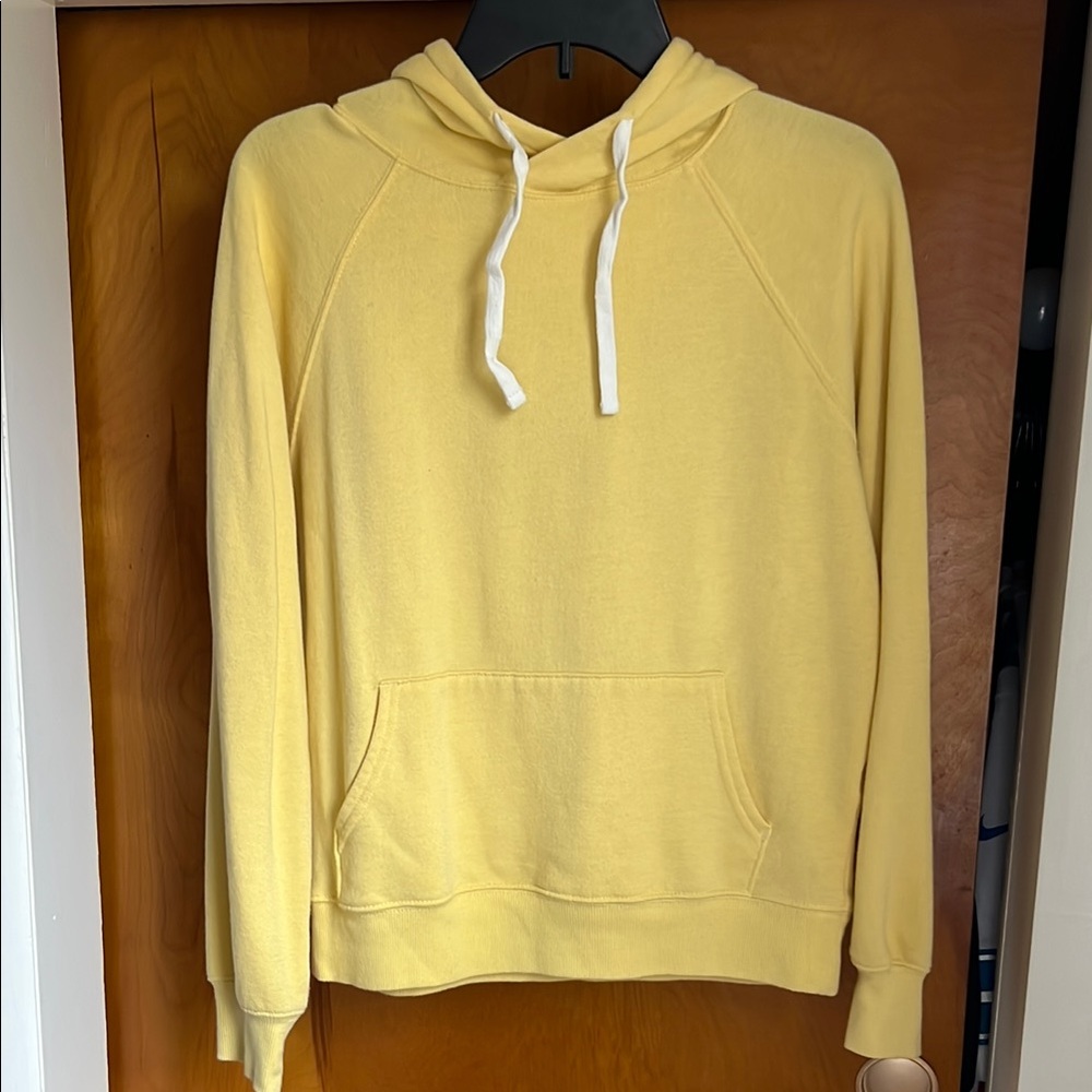 SO Yellow Relaxed Hoodie Sweatshirt